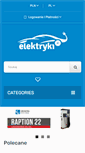 Mobile Screenshot of elektryki.pl